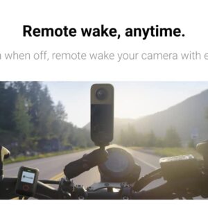 insta360 GPS Action Remote/compatiable with insta360 X3/ ONE X2/ONE RS/ONE R (CINSAAV/A-ALT1)