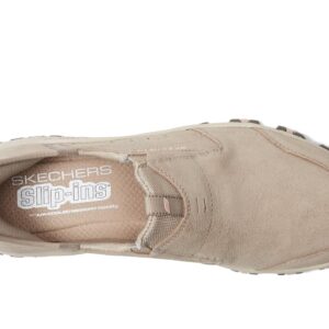 Skechers Women's Hands Free Slip-Ins Hillcrest-Sunapee Sneaker, Taupe, 9.5