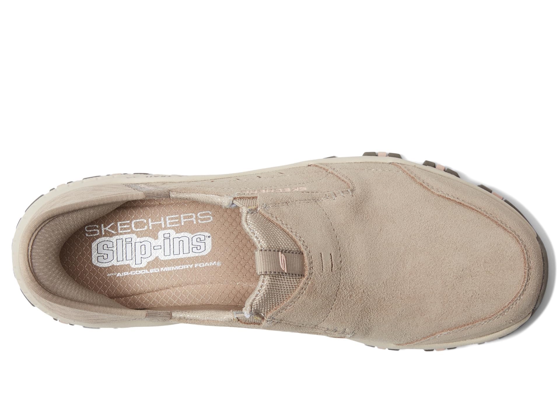 Skechers Women's Hands Free Slip-Ins Hillcrest-Sunapee Sneaker, Taupe, 9.5