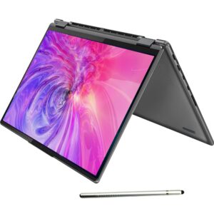 lenovo yoga 7i 2-in-1 16" 2.5k touchscreen premium laptop, 12th intel evo platform 12-core i5-1240p, 8gb lpddr5 ram, 1tb ssd, intel iris xe graphics, backlit kb, fp, win11 h, w/stylus pen