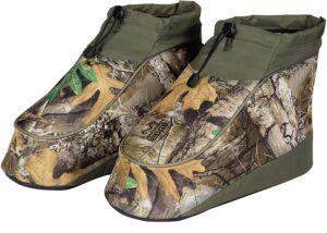 lancer tactical large size insulated boot cover for hunting (color: camo)