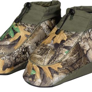 Lancer Tactical Large Size Insulated Boot Cover for Hunting (Color: Camo)