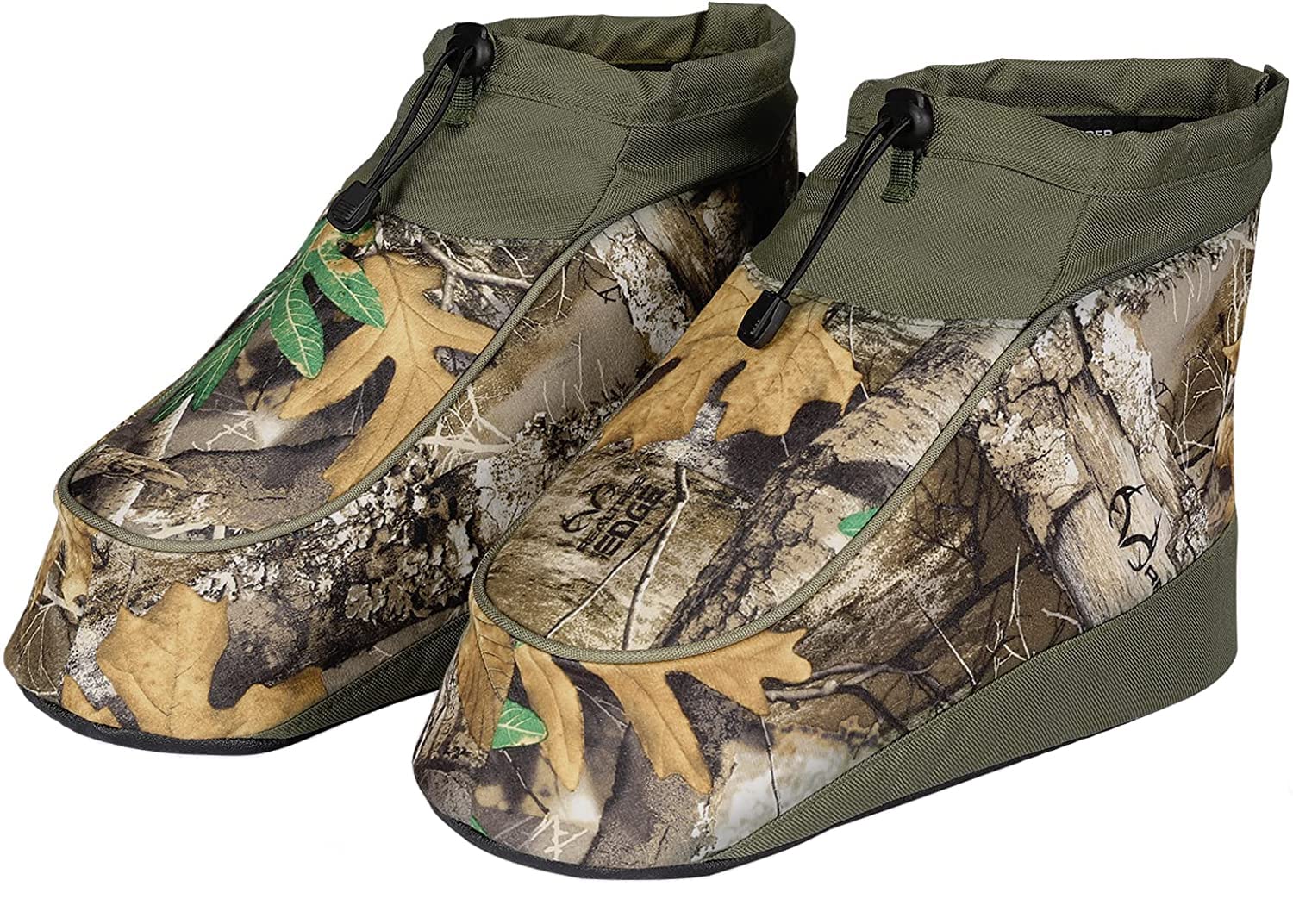 Lancer Tactical Large Size Insulated Boot Cover for Hunting (Color: Camo)