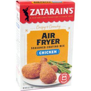 zatarain's air fryer chicken seasoned coating mix, 5 oz