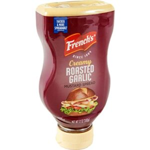 french's creamy roasted garlic mustard spread, 12 oz