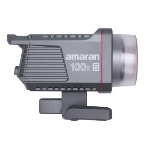 amaran 100x S Bi-Color Bowens Mount Point-Source LED Video Light,100W Output Studio Light,Bluetooth App Control 9 Built-in Lighting Effects DC/AC Power Supply Ultra Silent Fan(amaran 100xS)