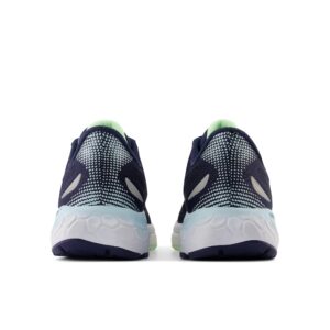 New Balance Women's W880N13 Running Shoe, Nb Navy/Bleach Blue/Green Aura, 10