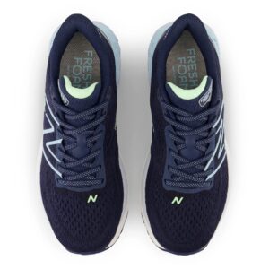 New Balance Women's W880N13 Running Shoe, Nb Navy/Bleach Blue/Green Aura, 11.5