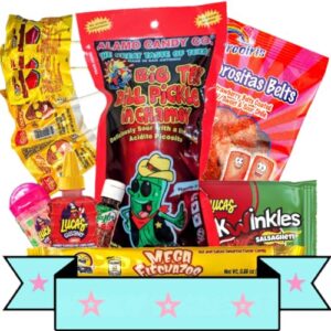 chamoy pickle kit, popular mexican candy, as seen on tik tok magnet 11 pc