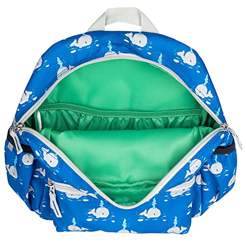 LEGO DUPLO BLOCK BACKPACK, Toddler-Sized School and Travel Bag for Boys and Girls, Whale Print