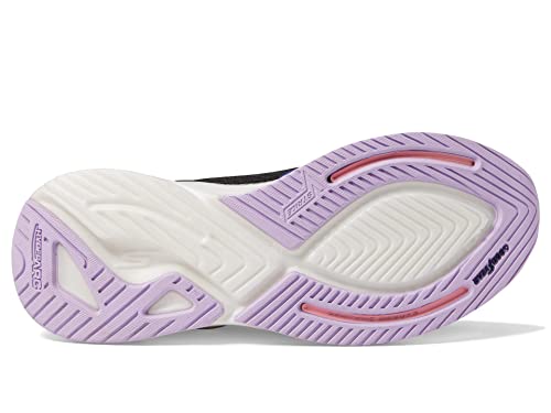 Skechers Go Walk Distance Walker - Fresh Look Black/Lavender 7.5 B (M)