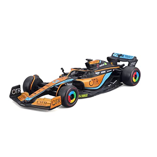 Bburago B18-38063N Formula 1 MCLAREN F1 MCL 36 (2022) Norris 1:43 Scale Die-Cast Collectible Race Car, Assorted Colours