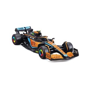 Bburago B18-38063N Formula 1 MCLAREN F1 MCL 36 (2022) Norris 1:43 Scale Die-Cast Collectible Race Car, Assorted Colours