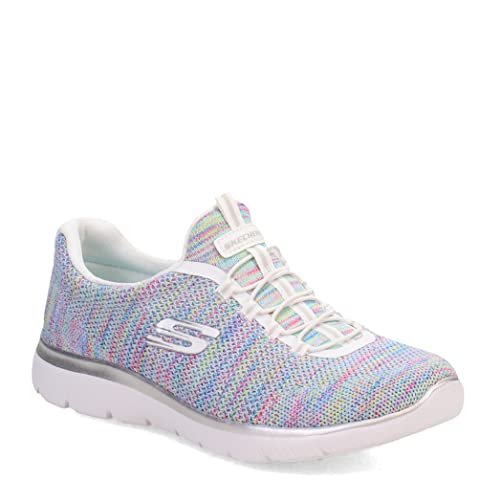 Skechers Sport SummitsForever Glowing Womens Sneaker 9 BM US WhiteMulti