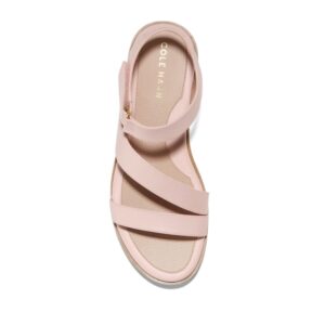 COLE HAAN Women's Mirabelle Sandal Sport, Rose Smoke Leather, 6.5