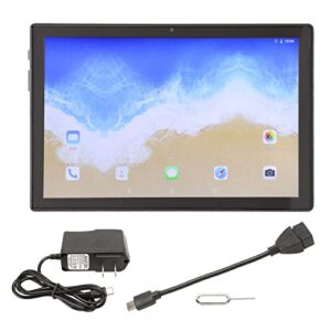 10in Tablet, MT6889 8 Core CPU Dual Camera for Android 12 6GB 128GB Kids Tablet for Work (US Plug)