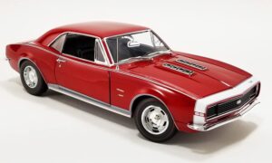 1967 chevy camaro ss red the first yenko super camaro produced limited edition to 750 pieces worldwide 1/18 diecast model car by acme a1805727