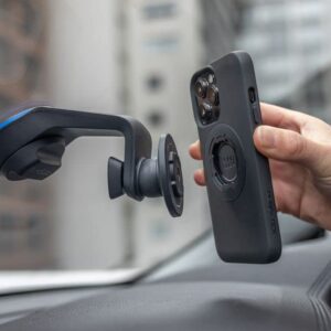 Quad Lock Car Phone Mount Suction Windshield Dash Mount, windscreen, Window Mount for iPhone, for Galaxy, for Pixel, for Universal Adaptor