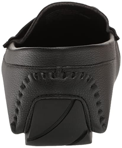 Guess Men's AUROLO Driving Style Loafer, Black 001, 12