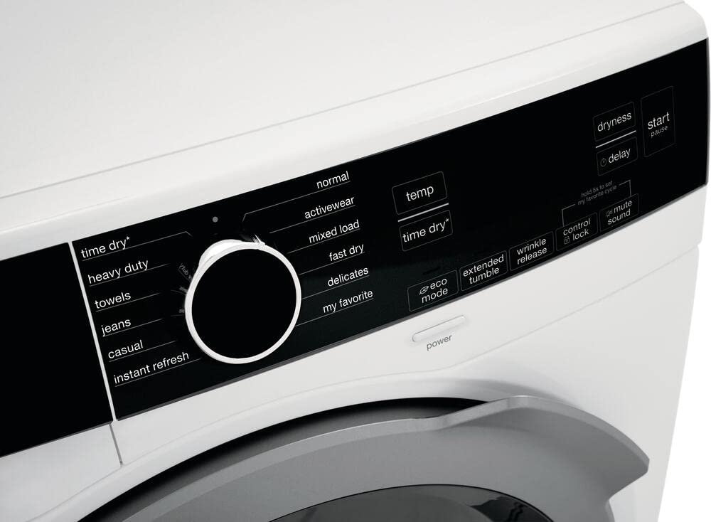 Electrolux 4 Cu. Ft. White Ventless Compact Front Load Electric Dryer - ELFE4222AW