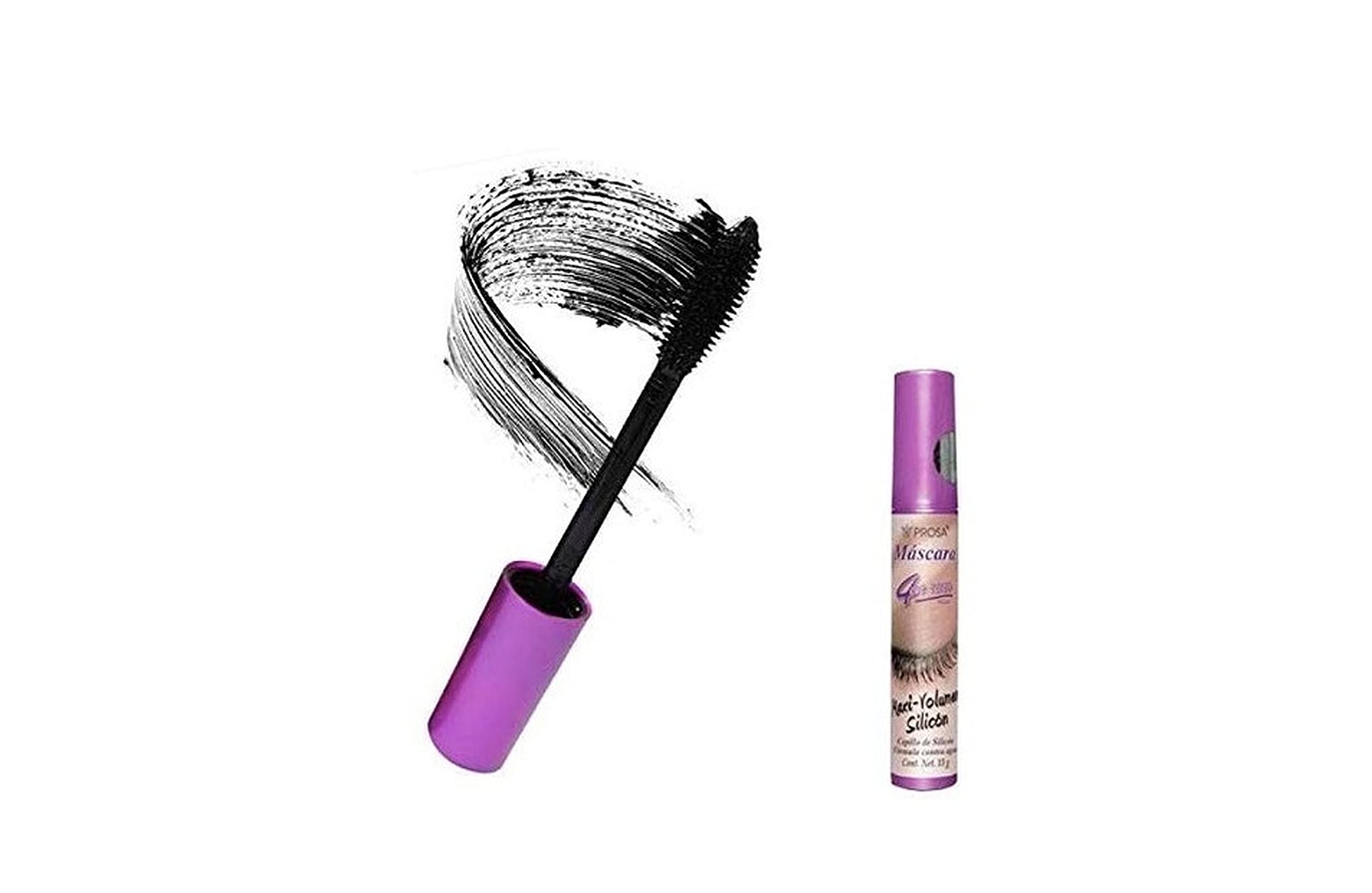 DEALPLUSDEAL Mascara and Eyeliner Set - 5 Mascaras, 1 Eyeliner - Extra Volume, Curl, Length for Full Lashes - Intense Black Eye Makeup, 6 Pieces