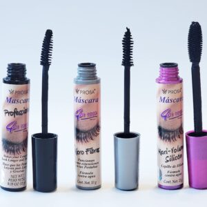 DEALPLUSDEAL Mascara and Eyeliner Set - 5 Mascaras, 1 Eyeliner - Extra Volume, Curl, Length for Full Lashes - Intense Black Eye Makeup, 6 Pieces