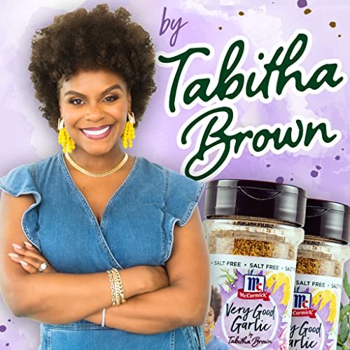 McCormick Very Good Garlic All Purpose Seasoning by Tabitha Brown, 4.87 oz