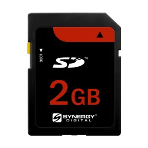 synergy digital 2gb sd memory card