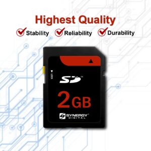 Synergy Digital 2GB SD Memory Card