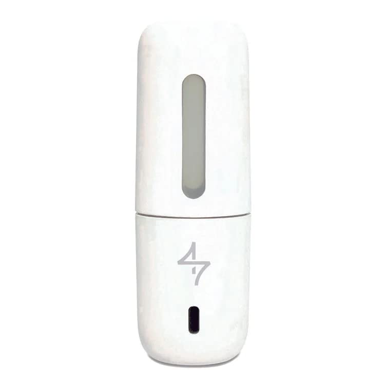 TRU47 Grounding & Earthing Products | Handheld Facial Mister | Rechargeable Humidifier for Face Care, White