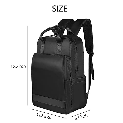 Slim Durable Water Resistant Large Spacious Backpack for 15.6 inch Laptops, MacBook M2, Dell, HP, Acer, Asus, Samsung Laptops