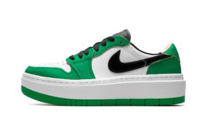 jordan womens wmns air 1 elevate low se dq8394 301 lucky green - size 11w