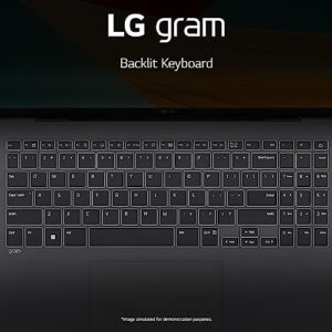 LG gram 17” Lightweight Laptop, Intel 13th Gen Core i7 Evo Platform, Windows 11 Home, NVIDIA RTX3050 4GB GPU, 32GB RAM, 2TB SSD, Black