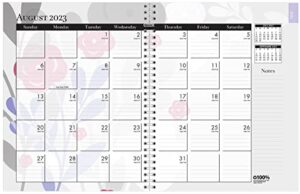 house of doolittle 2023-2024 monthly and weekly calendar planner, academic, wild flower, 7 x 9 inches, august - july (295474-24)