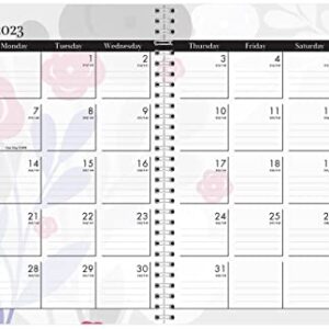 House of Doolittle 2023-2024 Monthly and Weekly Calendar Planner, Academic, Wild Flower, 7 x 9 Inches, August - July (295474-24)