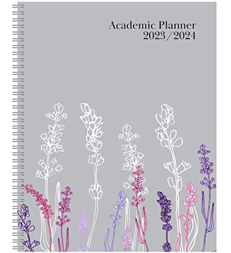 House of Doolittle 2023-2024 Monthly and Weekly Calendar Planner, Academic, Wild Flower, 7 x 9 Inches, August - July (295474-24)