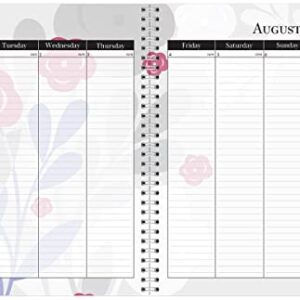 House of Doolittle 2023-2024 Monthly and Weekly Calendar Planner, Academic, Wild Flower, 7 x 9 Inches, August - July (295474-24)