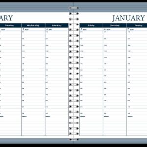 House of Doolittle 2024 Weekly And Monthly Planner Calendar, Black Cover, Tabbed, 8.5 x 11 Inches, January - December (HOD28302-24)