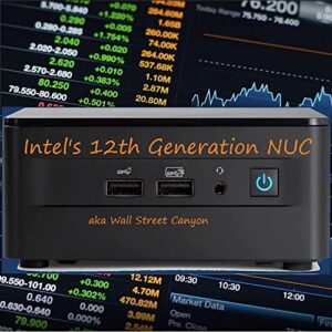 Intel NUC Mini pc Wall Street Canyon NUC12WSHi7 i7-1260P,12 cores,16 Threads, Running with Windows 10 Pro, 64GB RAM + 2TB NVMe, 4.7GHz Intel Iris Xe Graphics, 4K displays or one 8K Display