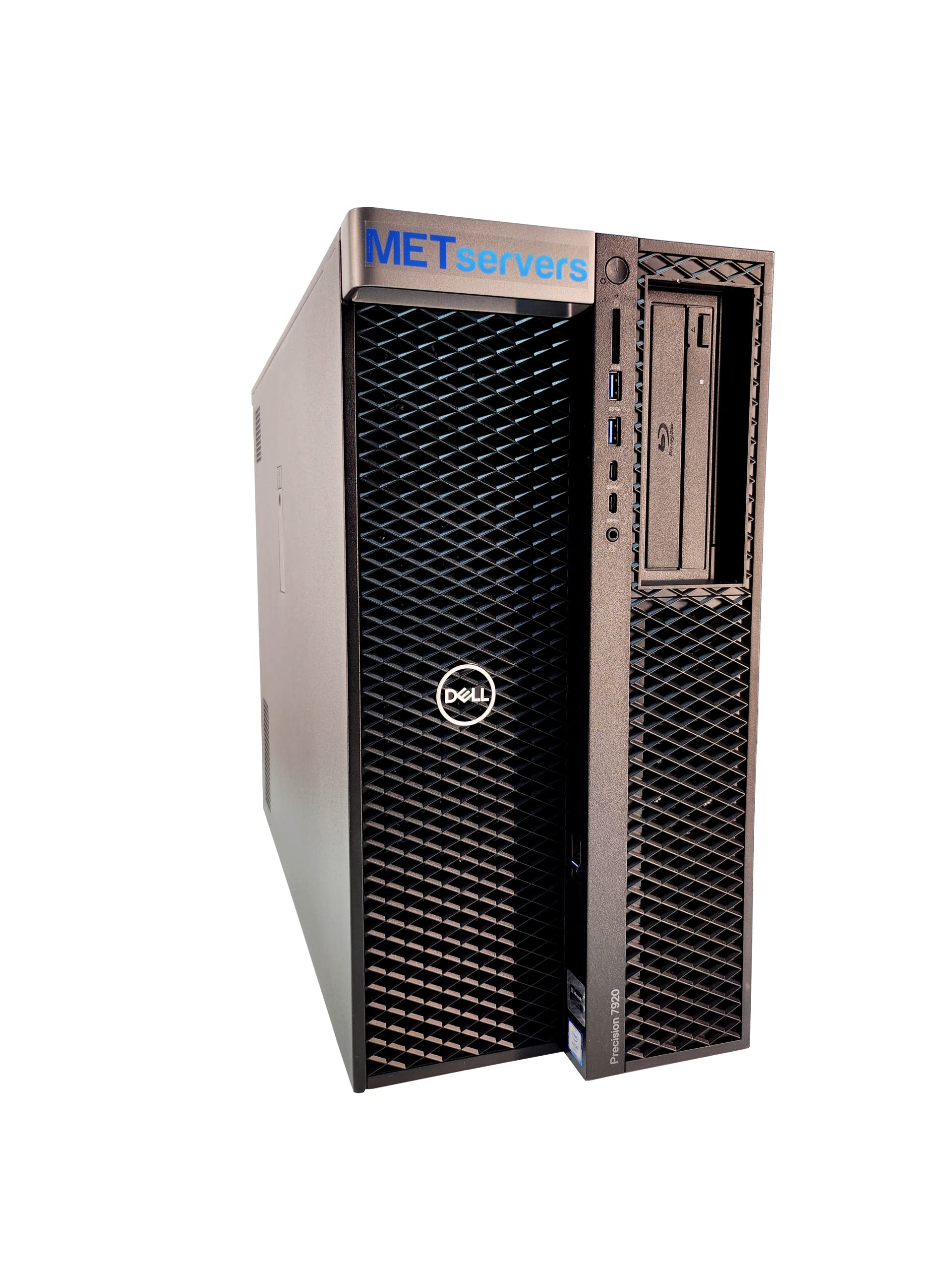 Dell Precision T7920 Workstation, 2X Intel Xeon Gold 6138 2.0GHz 20C CPU, 256GB (8 x 32GB) DDR4 RDIMM, 1x 1.6TB SSD, 1x Quadro K420, Windows 10 Pro (Renewed)