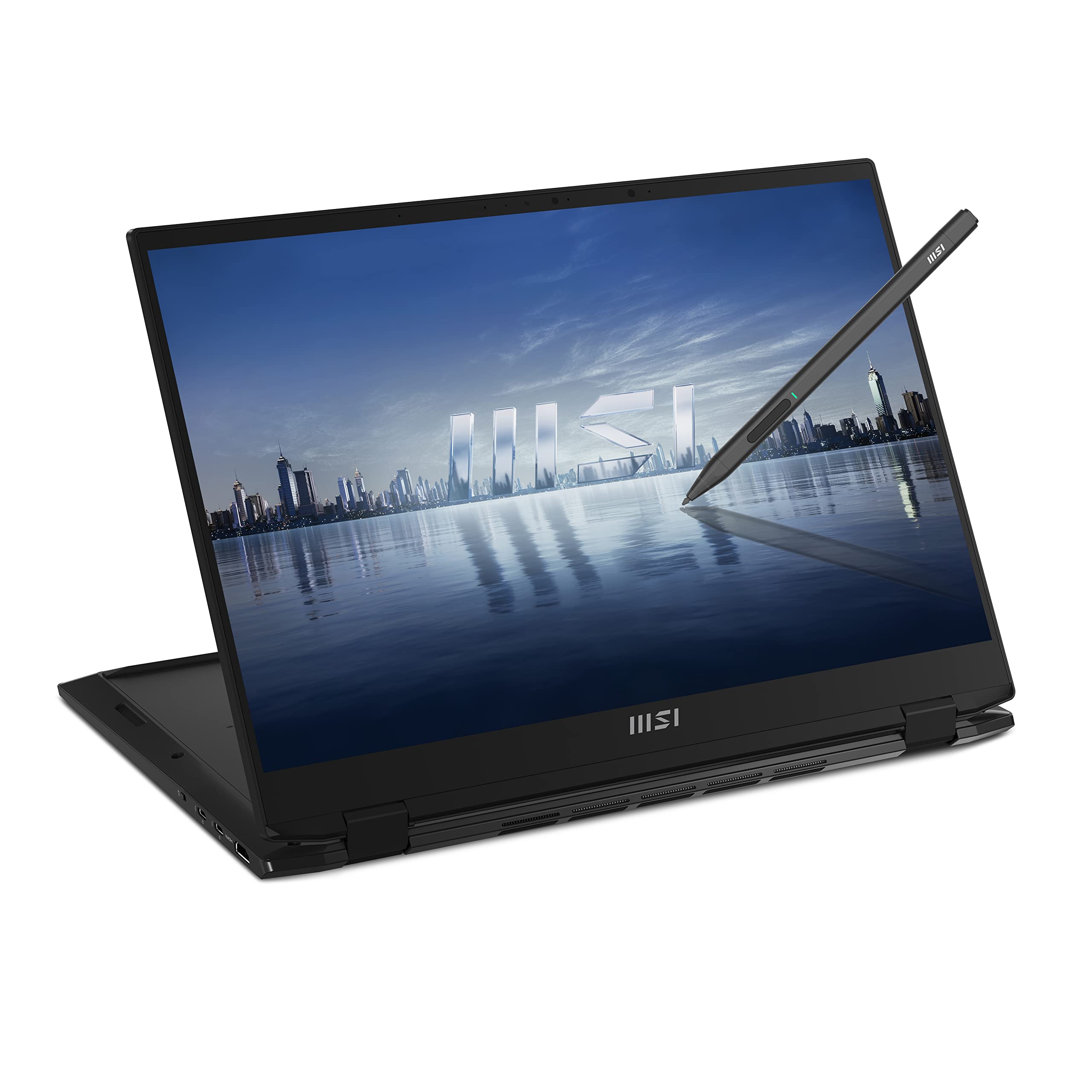 MSI Summit E16 Flip EVO 16" QHD+ 165Hz Touch 2-in-1 Laptop: Intel Core i7-1360P, Intel Iris Xe, 32GB DDR5, 1TB NVMe SSD, 360 Flip, Pen, Win 11 Pro: Ink Black A13MT-258US
