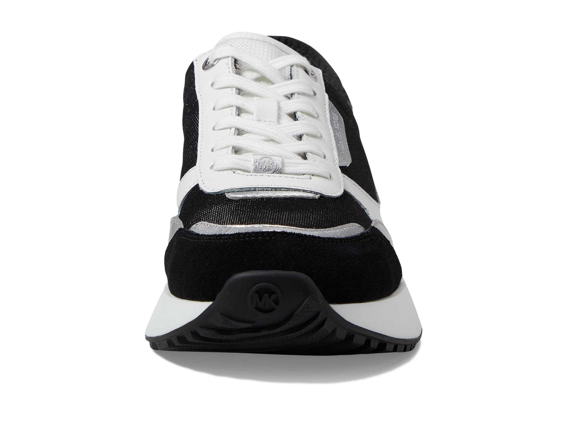 Michael Kors Flynn Trainer Black/Optic White 9 M