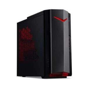 Acer Nitro 50 Gaming Desktop, Intel Core i5-12400F, NVIDIA GeForce GTX 1650, 32GB RAM, 512GB PCIe SSD + 1TB HDD, HDMI, RJ45, Wired KB & Mouse, Wi-Fi 6, Windows 11 Home, Black, (Nitro N50-640)