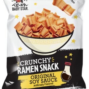 Baby Star Crunchy Ramen Snack Wide - Original 2.46oz (6 Pack)