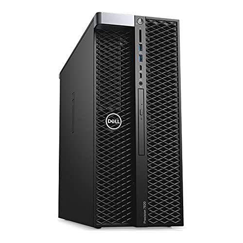 Dell Precision T7820 Tower Intel Xeon Gold 6150 2.7GHz 18C CPU 192GB (6 x 32GB) DDR4 RDIMM 3.84TB SSD Quadro K620 Windows 10 Pro (Renewed)