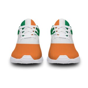 St. Patrick's Day Irish Flag Shamrock Shoes for Men Women Running Sneaker Comfortable Lightweight Tennis Shoes Gifts for Sister,US Size 9.5 Women/8 Men