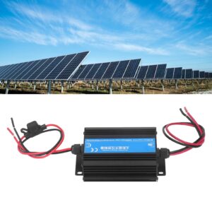 300W LED Boost MPPT Solar Charge Controller, 24V 36V 48V 60V 72V Solar Boost Charge Controller for Electric Vehicle, Solar Panel Battery Regulator for Lead Acid, Lithium Batteries