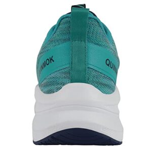 QUINMOK Womens Walking Tennis Running Shoes Slip On Cushion Light Casual Sneakers for Gym Travel Work Shoes