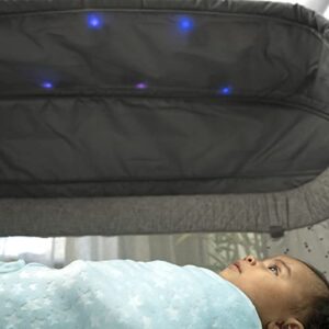 Ingenuity Dream Hero Starlight 3-in-1 Co-Sleeping Bassinet and Crib - Lume (Grey), Unisex, Newborn to 12 Months