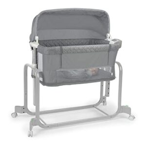 ingenuity dream hero starlight 3-in-1 co-sleeping bassinet and crib - lume (grey), unisex, newborn to 12 months